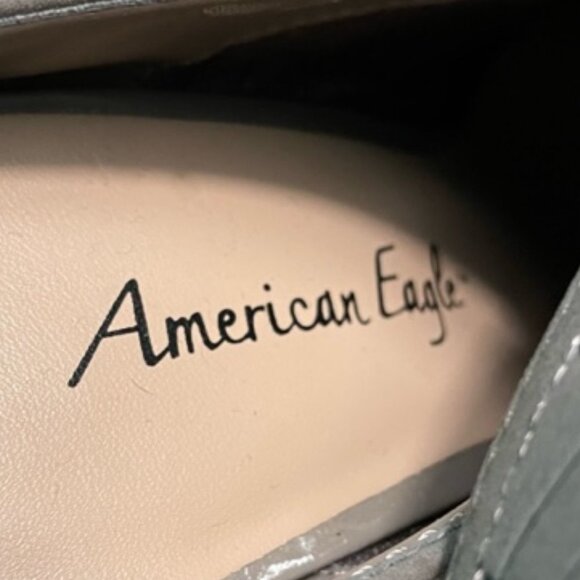 NWOT American Eagle Open Heel Block Booties Size 8.5 - Picture 4 of 11